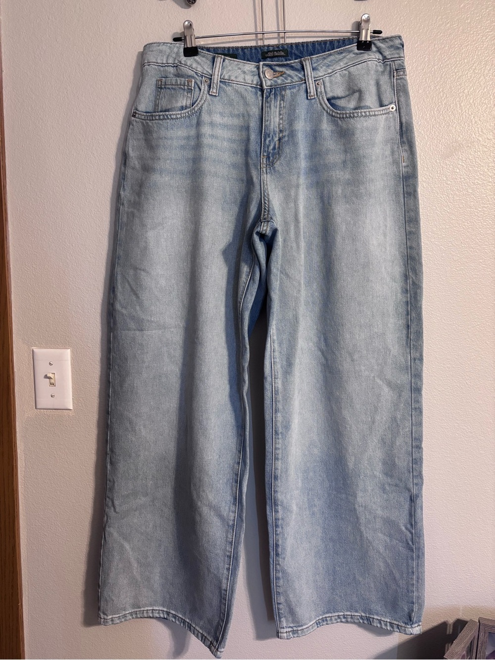 wild fable Light Wash Wide Leg Jeans